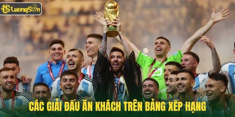 Các giải đấu ăn khách được cập nhật trên bảng xếp hạng