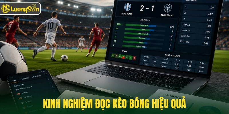 Kinh nghiệm đọc kèo bóng hiệu quả