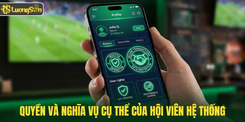 Quyền và nghĩa vụ cụ thể của hội viên tại website